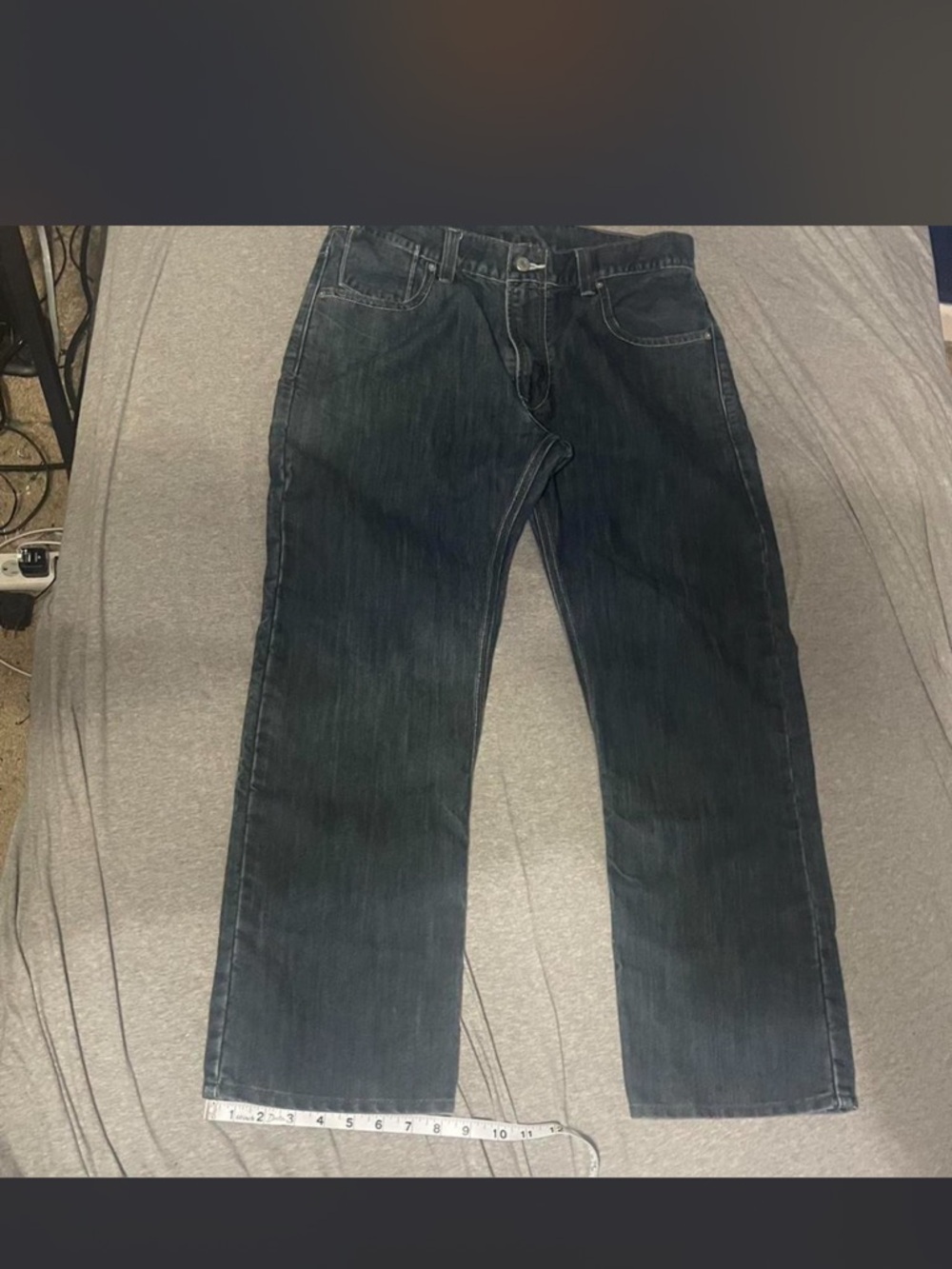 Levi's Straight Leg Men's Jeans - dark blue Wash